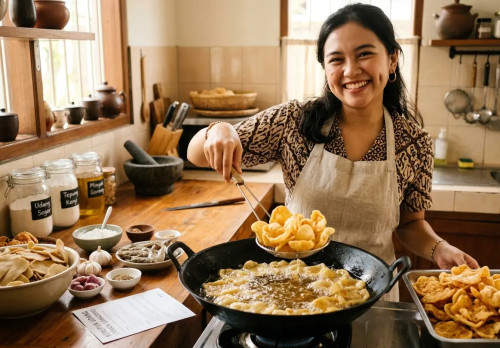 Gurih Alami,  Rahasia Membuat Kerupuk Udang yang Mekar dan Terasa Udangnya cover